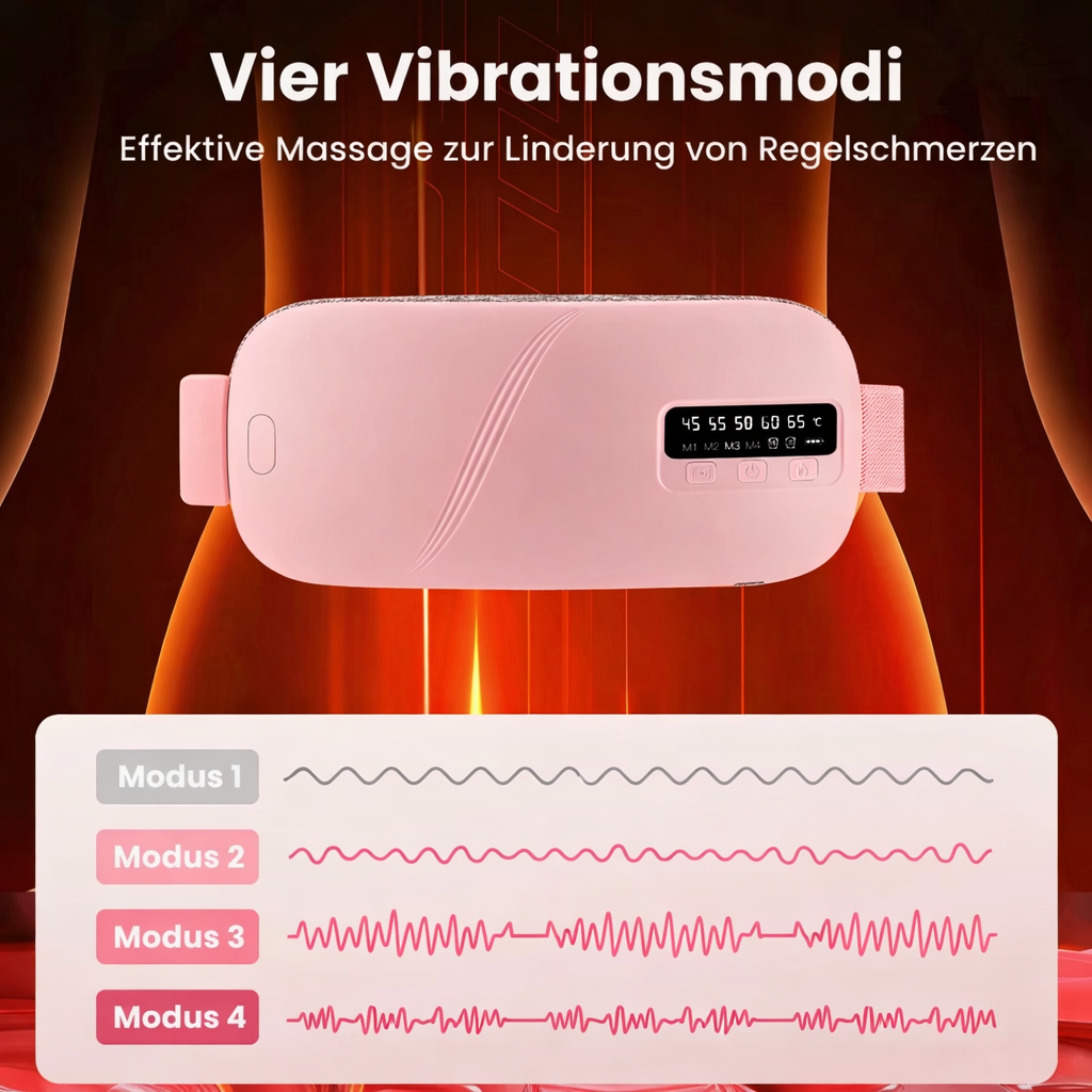 Relivana Periodengürtel mit Wärme- und Massagefunktion